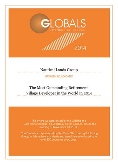 Global Awards Nautical Lands Group 2014